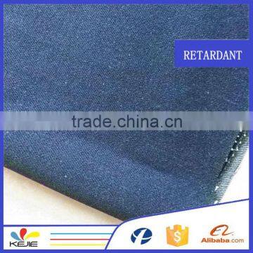 EN13034 100%cotton fireproof&oilproof denim for factory worker