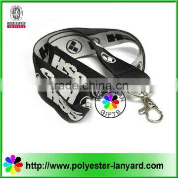 Polyester sport meeting ID neck lanyard with heat transfer sublimation