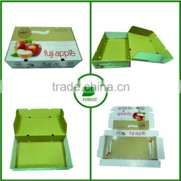 DIRECTLY MANUFACTURER CORRUGATED FRUIT CARTON BOX APPLES