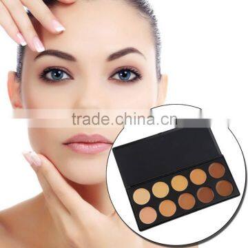 New Professional 10 Color Makeup Concealer Palette Camouflage Matte Facial Primer Makeup Cosmetic Foundation Base Make-up photo-3