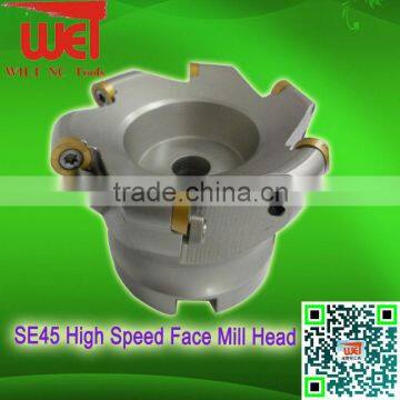 WET SE45 Face milling cutter