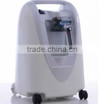 Portable zeolite molecular sieve oxygen concentrator