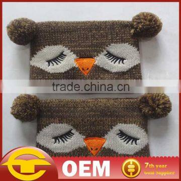 Knitted animal hats for children 2015