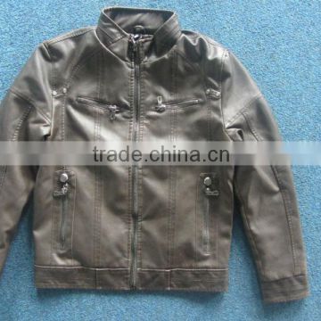 HIGH QUALITY MAN'S PU LEATHER JACKET