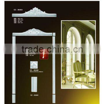 PU doorway collection moulding/door trim mouldings