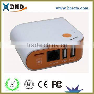Wireless router powerbank 3g wifi