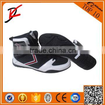 Top Contender European Champ Speed Fashion Lace Up High Top Boxing Shoes Fighting Boots Hot Sale in Spain