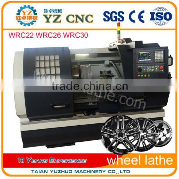 High Capability alloy wheel cnc lathe machine