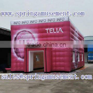 Hot sale inflatable PVC tent inflatable cube tent SP-T2012