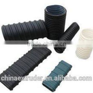 PP PE PVC PA corrugated conduit pipe making machinery