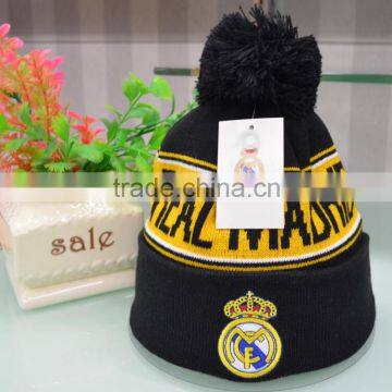 Mens beanie custom men football beanies skull cap soccer football team beanie hat