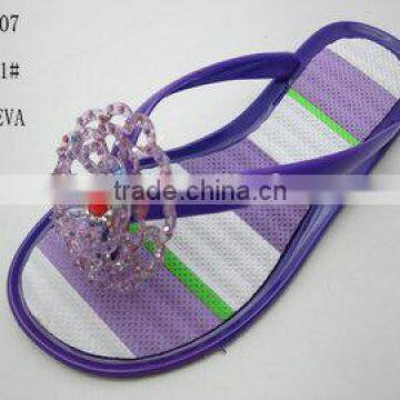 2014 New Design and Fashion PVC+EVA Kids/Women Slippers for Summer