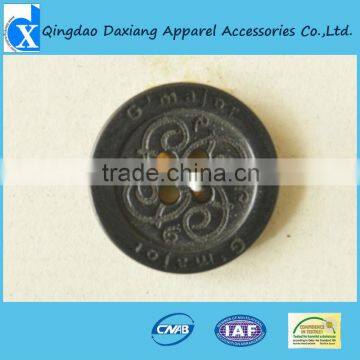high standard 4 holes natural corozo buttons