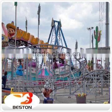 Beston Outdoor or Indoor Games Amusement Equipment Rides Roller Coaster for Sale photo-4