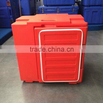 Insulated Warm Food Trolly Thermo Food Transport Box Catering Equippment photo-4