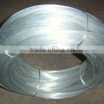 Bright low carbon galvanized wire