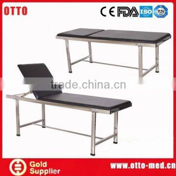 Stainless steel examination table