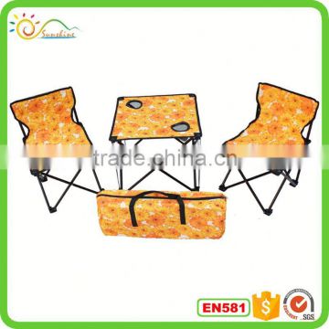 Foldable Camping Chairs and Tables Set