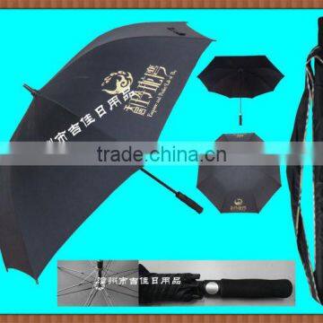 TJA-29B 29inches auto open promotional straight umbrella with shoulder strap