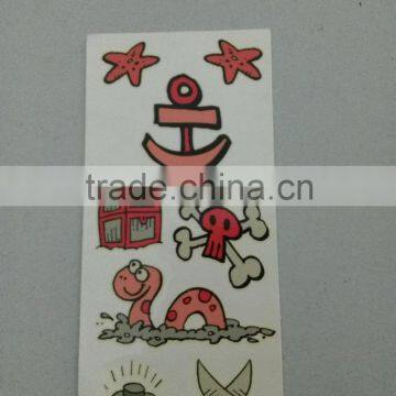 non-toxic eco friendly low price customized temporary tattoo sticker