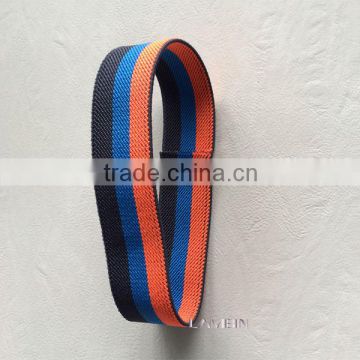 Tricolor elastic knitting tape