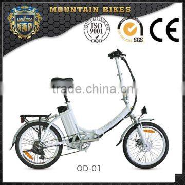 Hot sale Lionhero aluminum electric folding bike li-po battery electric bicycle                        
                                                Quality Choice