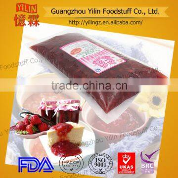 1.2kg Bag Pack Strawberry Fruit Jam OEM China Factory photo-4