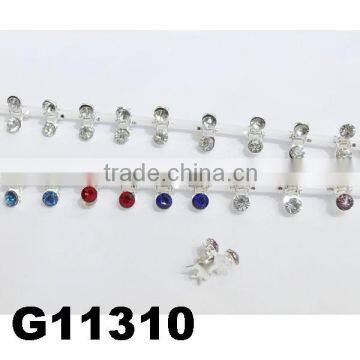 kids shining crystal hair clips hair accessories wholesale china
