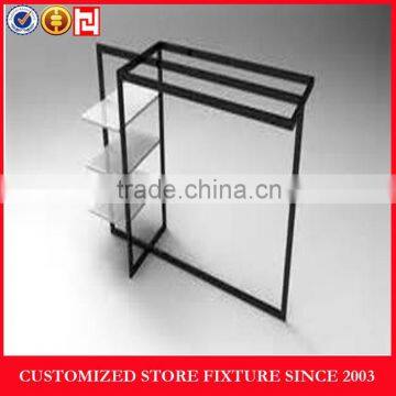 Material customized table top clothes display rack