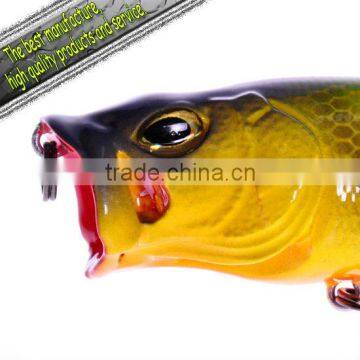 Wholesale Fishing Tackle Minnow Hard Plastic Fishing Lure Pop Tiger 75mm 14g