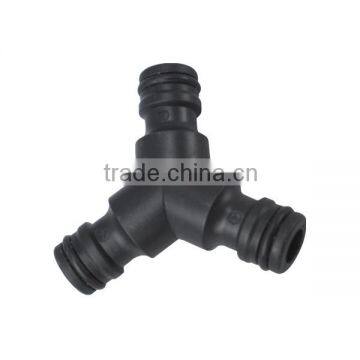 12mm 3 Way Coupling Water Garden Hose Fitting Connector Joiner Adaptor Adapter photo-2
