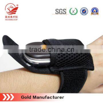 strong elastic sport armband straps hook loop