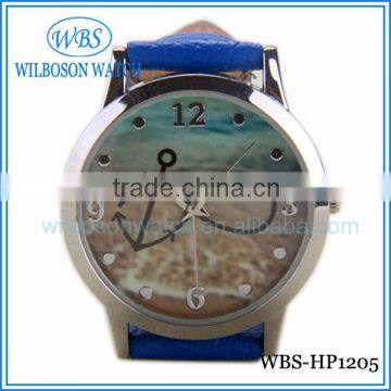 2016 leather strap watches for ladies