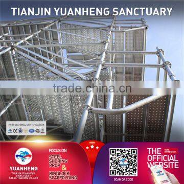 Export Fast Building Construction Material Ringlock Scaffolding Vertical