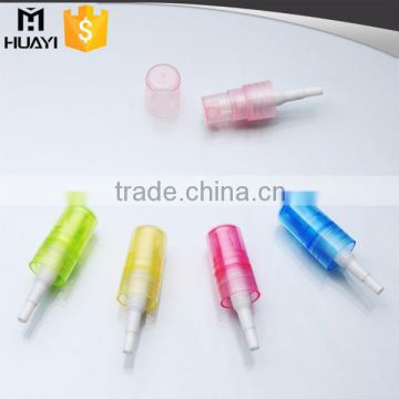 good quality various sizes mini pump plastic mist spray nozzle