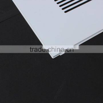 Oval Perforations Suspended Metal Ceiling Aluminum Lay In Ceiling photo-3