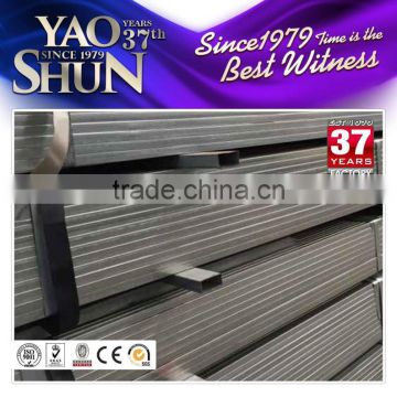 50*50 bs1387 pre galvanized steel pipe