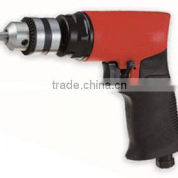 3/8" (10 MM) PISTOL GRIP INDUSTRIAL AIR REVERSIBLE DRILL (3600 RPM) (TEASING TRIGGER) (GS-0720B)