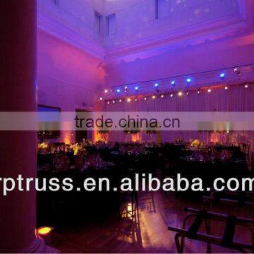 2015 new!!Wedding hall decoration items RP aluminum pipe and drape stands for sale