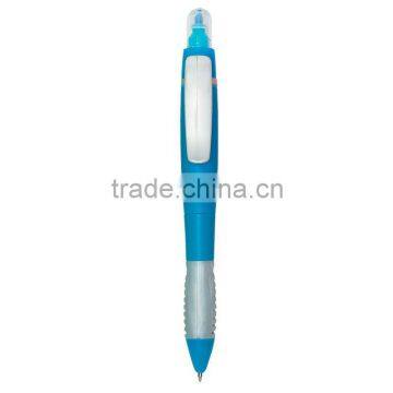 Color Twin-Write Pen/Highlighter-Blue Solid