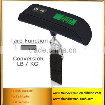 Hot Selling 50kg digital household scale with Green LED Backlight and Temperature Display