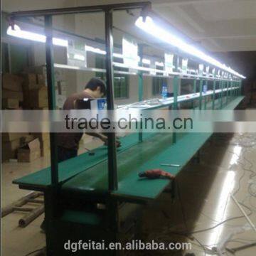 High Quality Single Belt Conveyor Assembly Line Equipment With Worktable photo-2