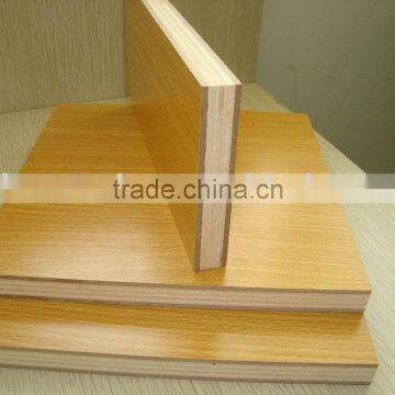Melamine paper MDF+plywood