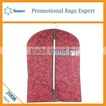 Hottest Floral Pattern Non Woven Suit Cover Bag Fabric Garment Bag Supplier's Choice photo-5