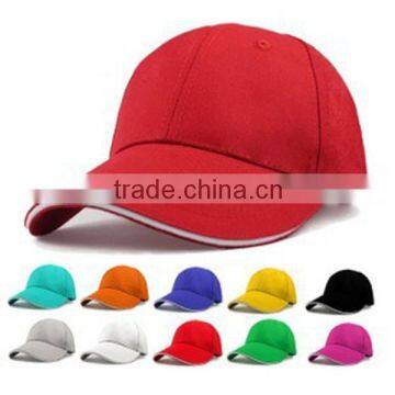 100% Polyester High Quality Baseball Cap Without Logo