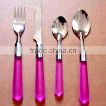 2015 Wholesale Metal Fork Spoonset With Gift Box Ceramic/kinds of Spoon and Fork Metal/disposable Plastic Spoon and Fork photo-6