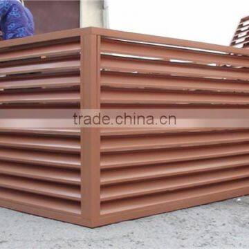 china goods timber composite panel blinds used for outdoor air conditiong