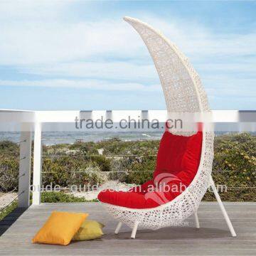 moon shaped sun bed with 12cm cushion