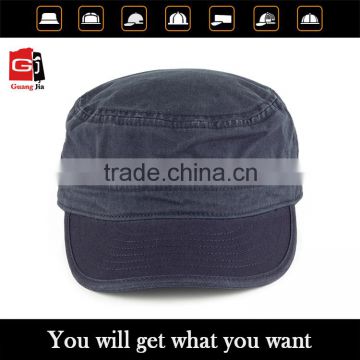 2015 customize special design blank military office cap wholesale with your logo