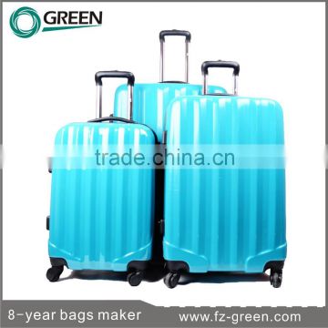 2015 New Arrival Simple 3 Piece Trolley Luggage Set